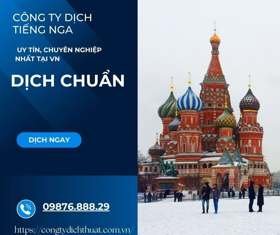Dịch vụ dịch thuật tiếng Nga