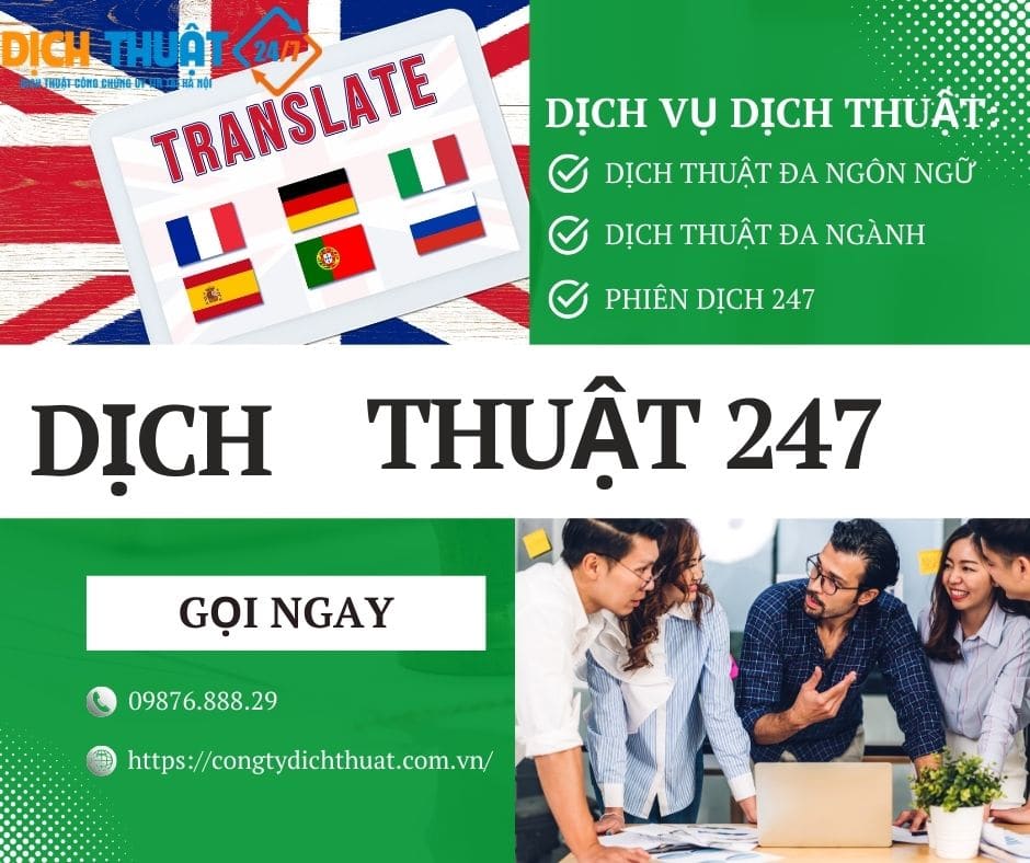 địa chỉ dịch thuật có kinh nghiệm lâu năm