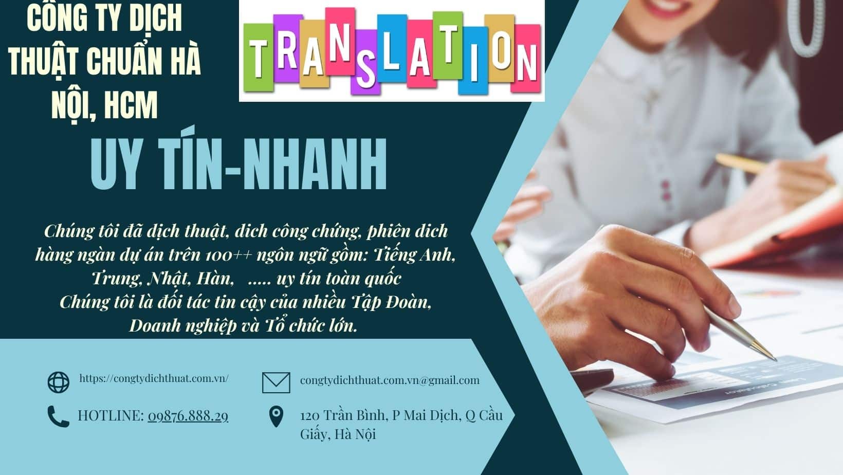 Công ty dịch thuật