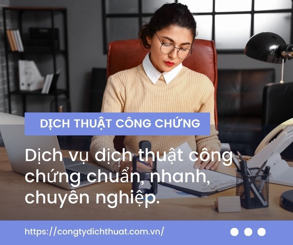 Dịch thuật công chứng tiếng anh giá rẻ