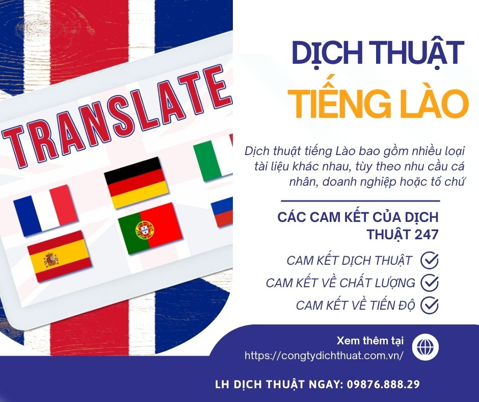 Công Ty Dịch Thuật Chuyên Nghiệp có Dịch thuật Tiếng Là