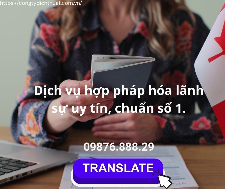 Quy trình Hợp pháp hóa giấy tờ