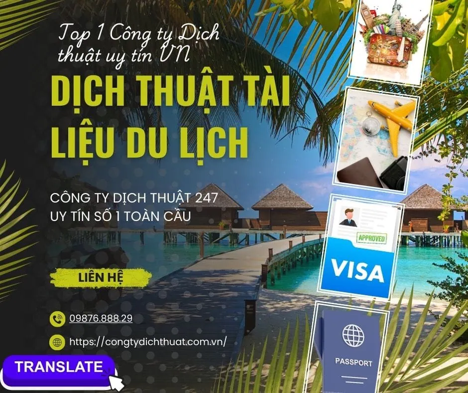 Dịch thuật trong ngành du lịch