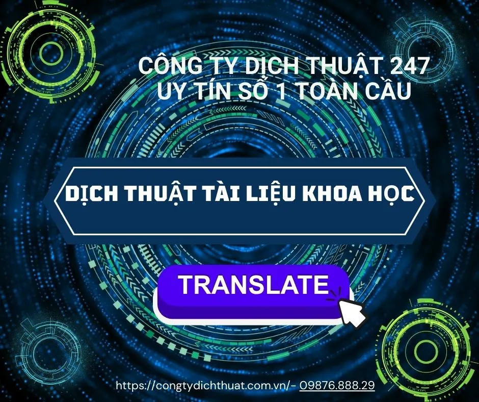 Dịch thuật chuyên ngành Khoa học