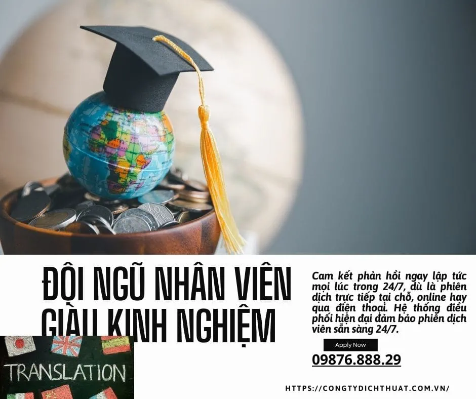 Dịch vụ Dịch thuật công chứng uy tín