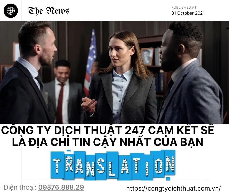 Dịch vụ Phiên dịch tại Công ty dịch thuật 247